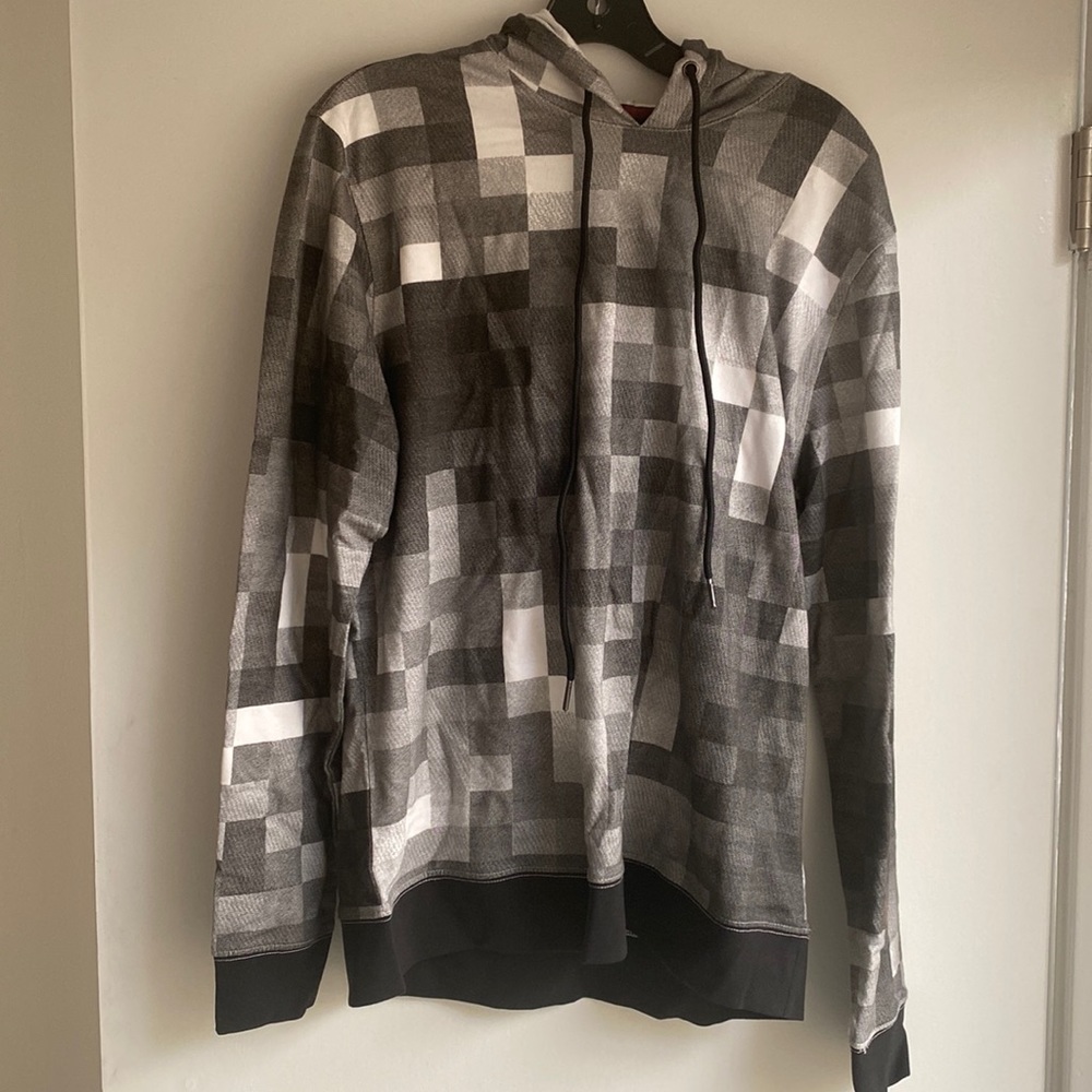 Mens Robert Graham check hoodie